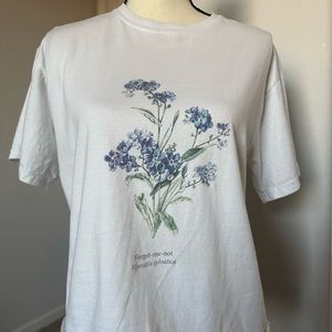 Rare Brandy Melville Forget-me-not Shirt